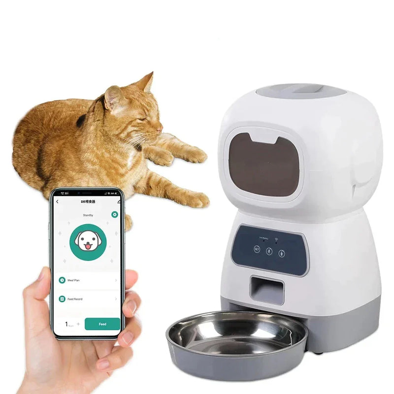 Alimentador Automático para Cães e Gatos